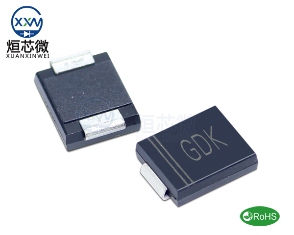 SMCJ6.5A參數(shù),TVS二極管SMCJ6.5A瞬態(tài)抑制二極管